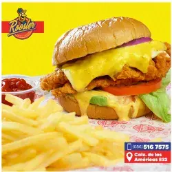 Combo Hamburguesa – Papas Fritas